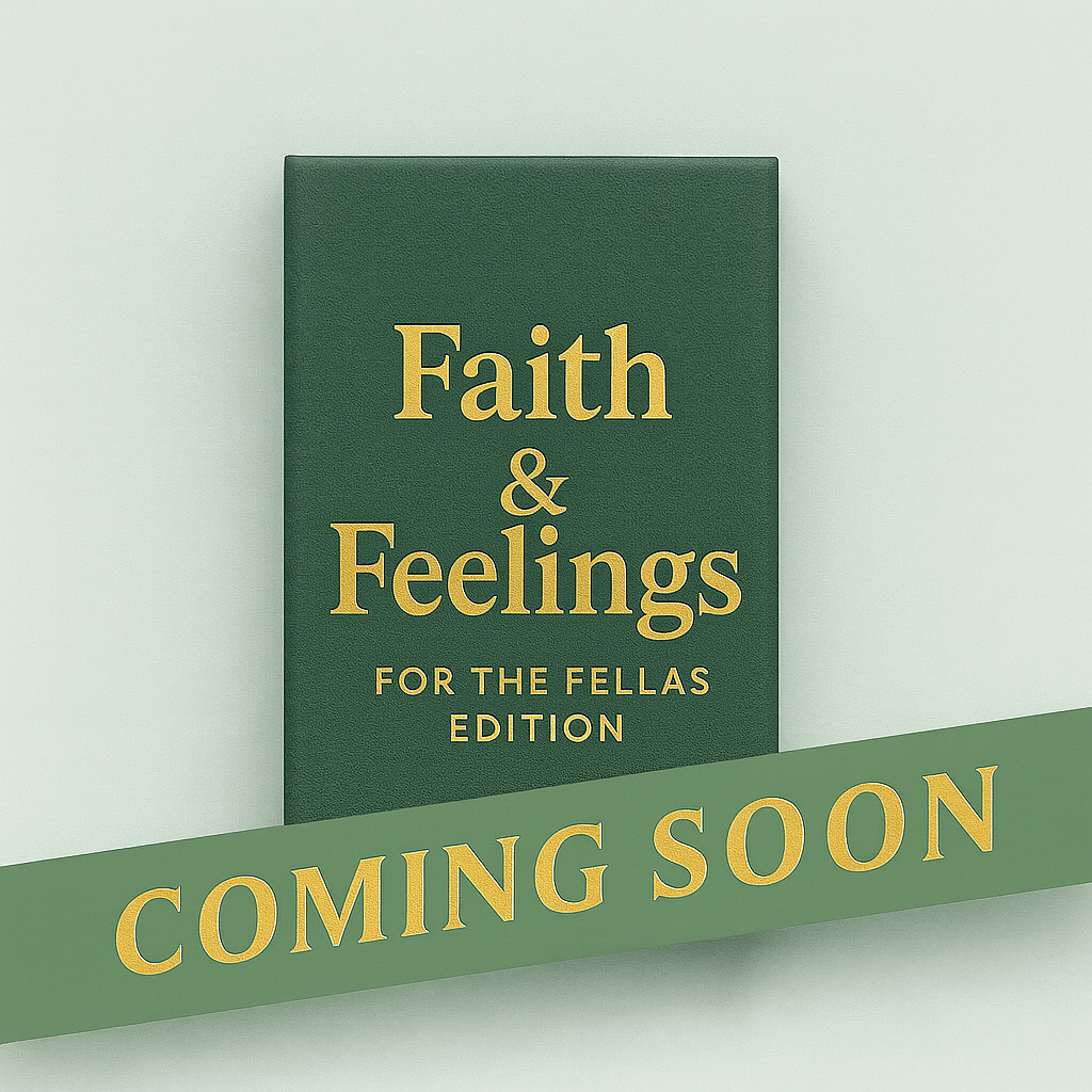 Faith & Feelings Card Game - For The Fellas' Edition